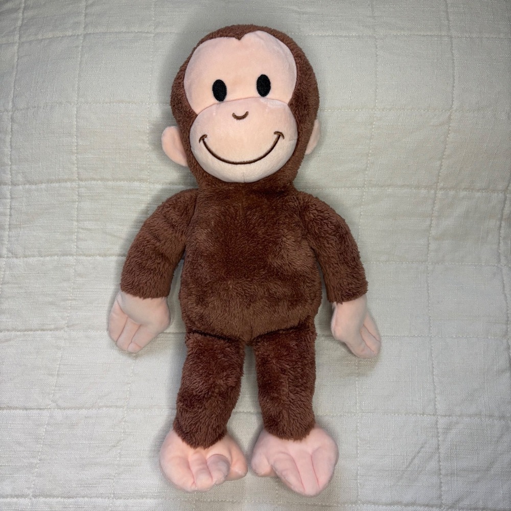 Kohl's Cares Curious George Plush Kids Medium Brown Excellent Stuffed Monkey